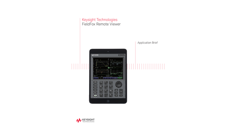 Keysight Technologies FieldFox Remote Viewer